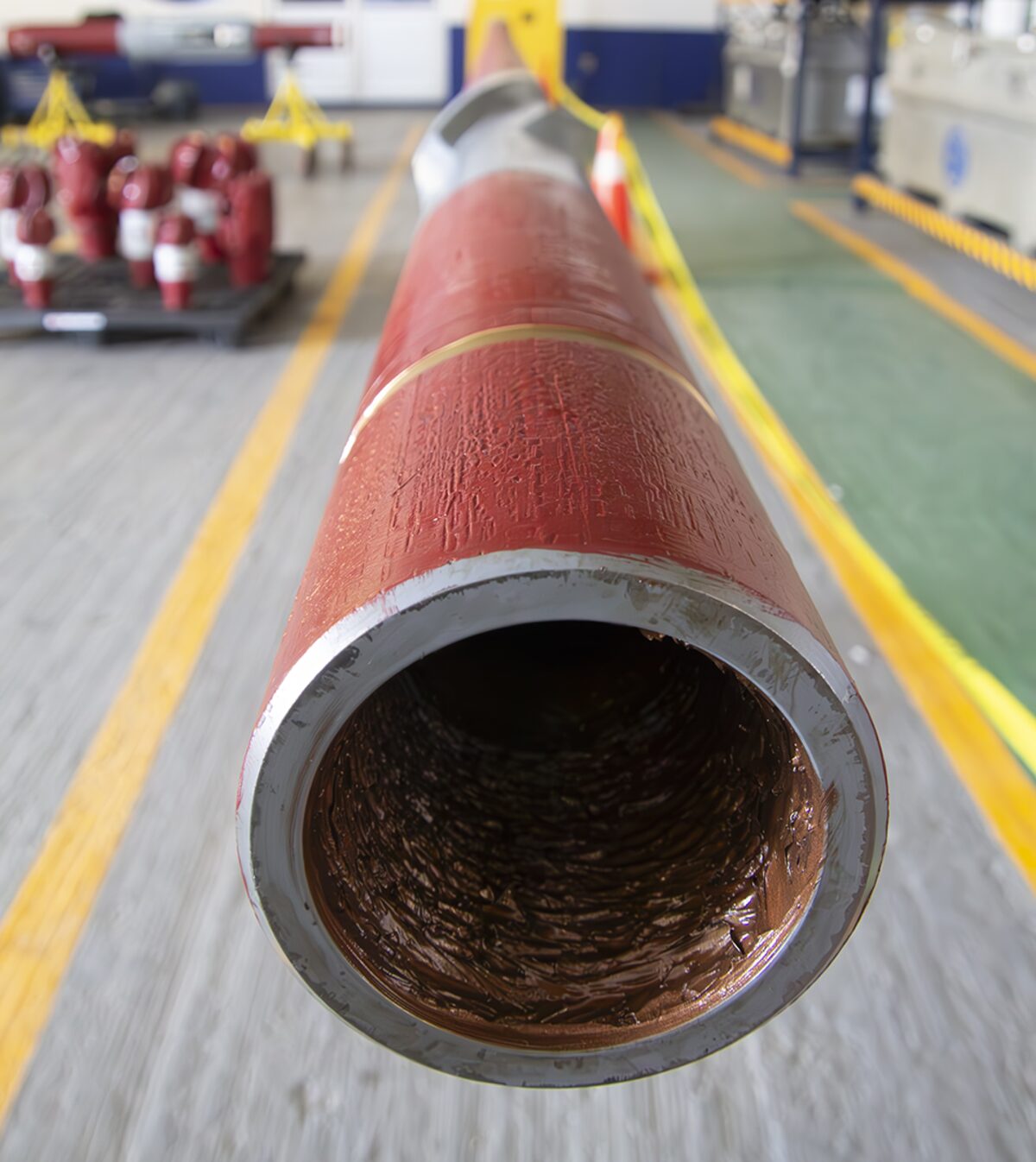 Interior view of a downhole motor